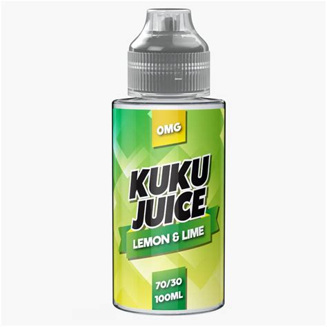 Lemon Lime 100ml E Liquid Kuku Juice