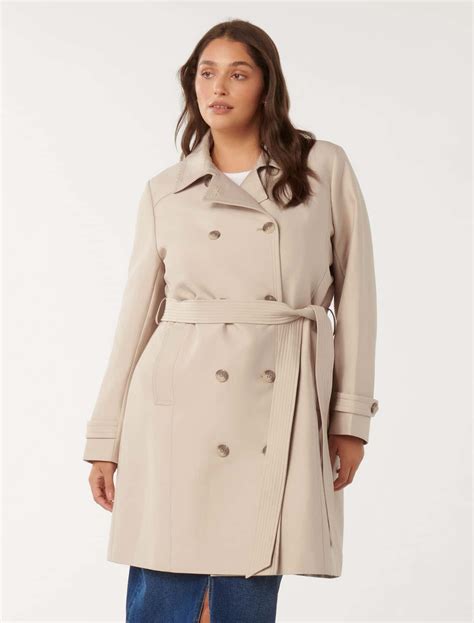 Alicia Curve Hooded Trench Women S Fashion Ever New