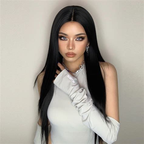 Black Straight Long Wig For Sex Doll Bsdoll