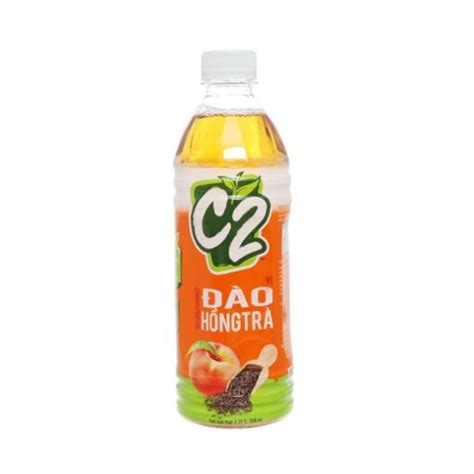 C2 Green Tea Peach Flavor Drink Bottle Of 500ml Hien Thao Shop