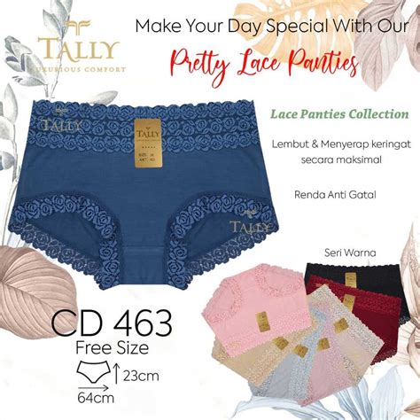 Jual Vz Lingerie Culotte Celana Dalam Wanita Renda Halus Anti