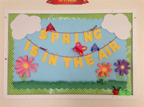 Spring Bulletin Board Spring Classroom Decorations Spring Bulletin