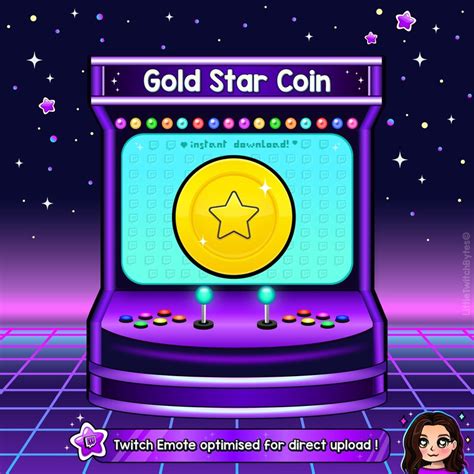 Twitch Emote Channel Points Badge Star Coin Instant Etsy