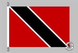 Trinidad U Tobago Flagge Hissflaggen Premium Staaten International