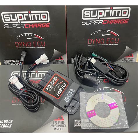 SUPRIMO YAMAHA Y16 Y16ZR DYNO ECU WITH QUICK SHIFTER FUNCTION WITH CD