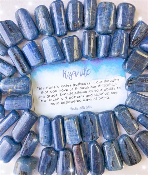 Aquarius Zodiac Crystal Set | Kyanite, Crystals and gemstones, Crystal