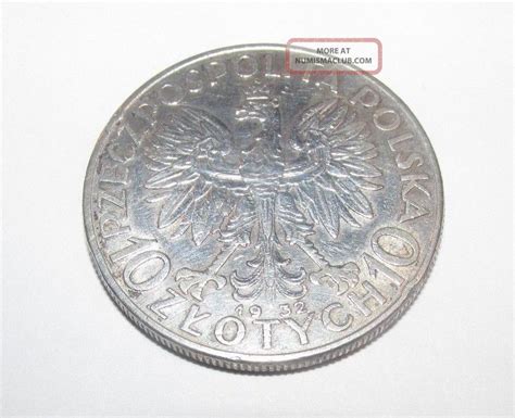 Poland Zlotych Silver Coin Grams Rare Coin Queen Jadwiga Sweet