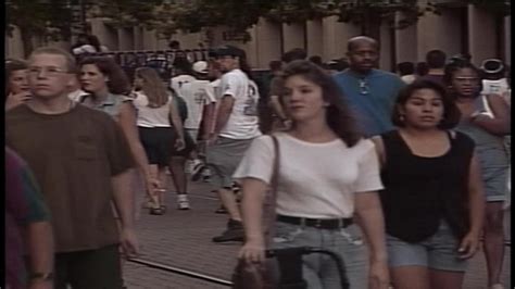 Sacramento In 1995 K Street Mall Thrives At Night Despite Curfew