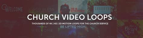 Church Motion Graphics | Church Video Loops | Sharefaith