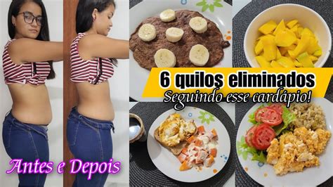 ELIMINEI 6 QUILOS DIETA PRA SECAR CARDÁPIO FÁCIL DE SEGUIR PERDI