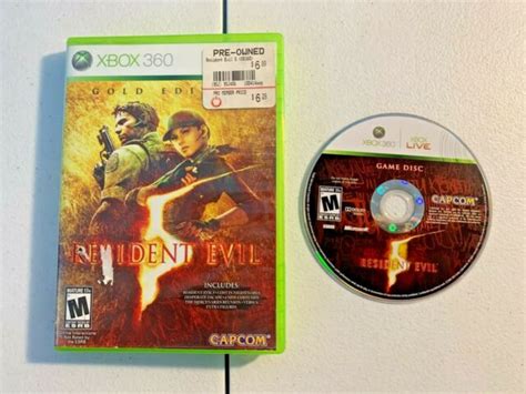 Resident Evil 5 Gold Edition Microsoft Xbox 360 2010 For Sale