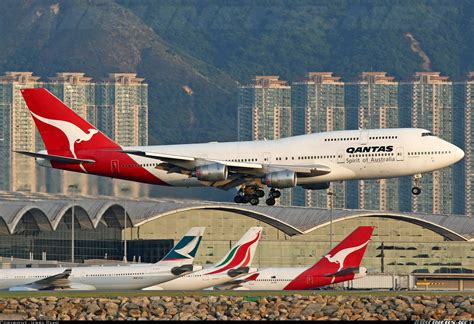 Boeing 747 338 Qantas Aviation Photo 1383056