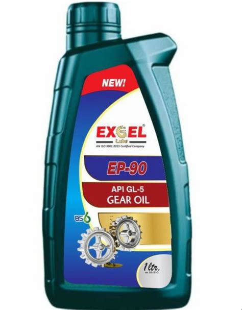 Excel Lube Gear Ep 90 Oil Packaging Size 20PCS Model Grade API GL 5