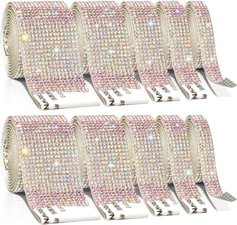 Amazon Bling Car Trim Self Adhesive Rolls Yd Rhinestone