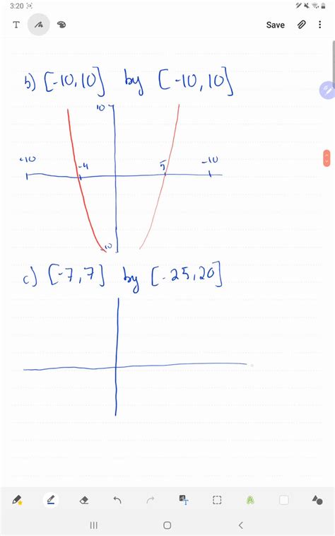 SOLVED Graph The Function In Each Of The Given Viewing Rectangles And