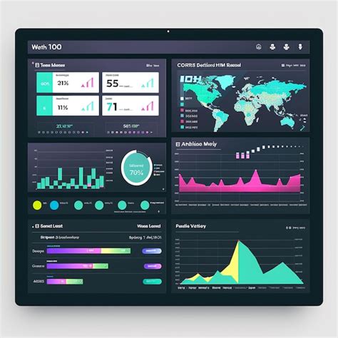 Un Moderno Tablero De Control De Recursos Humanos Que Muestra Las