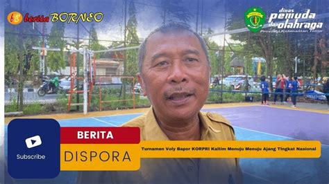 Turnamen Voly Bapor KORPRI Kaltim Menuju Menuju Ajang TIngkat Nasional