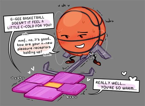 Rule 34 Basketball Bfdi Battle For Dream Island Blushing Critterscrawl Futa On Female Heart