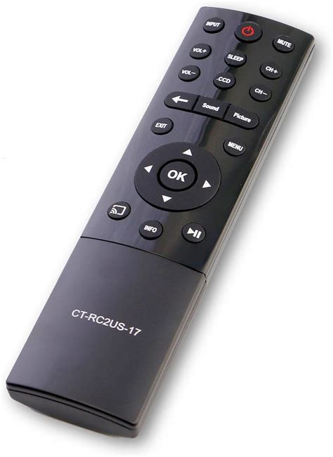 Amazon Ct Rc Us Ctrc Us Replaced Remote Fit For Toshiba Led