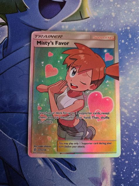 Pokemon Kaart Misty S Favor Full Art 235 236 Unified Minds