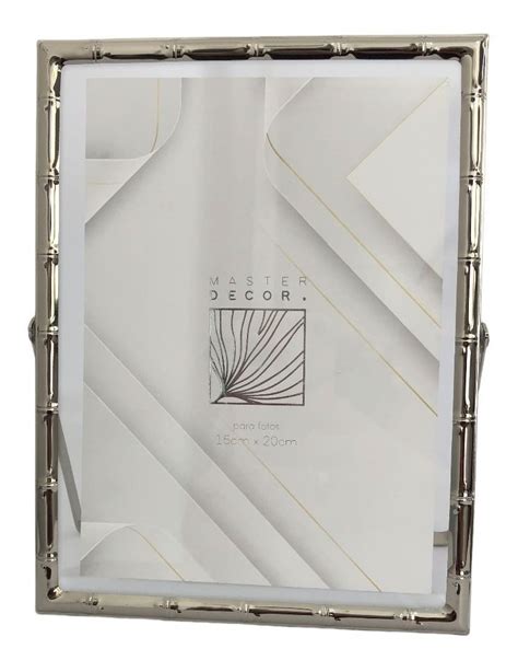 Porta Retrato Metal E Vidro X Moderno Luxe Mercadolivre