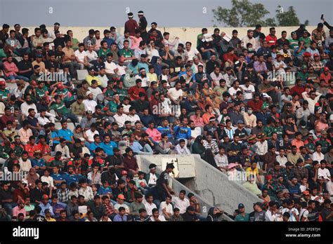 Thousands Of Spectators Enjoy The Bangladesh England 2nd One Day