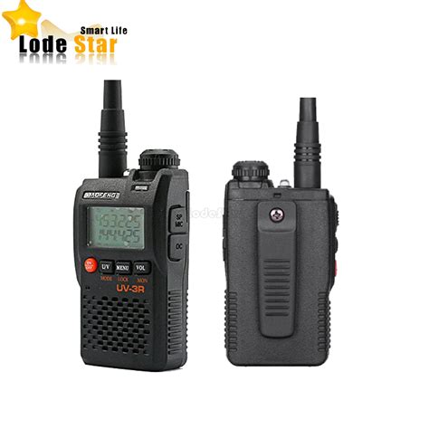 BaoFeng UV 3R BF UV3R MINI Walkie Talkie VHF 136 174MHz UHF 400