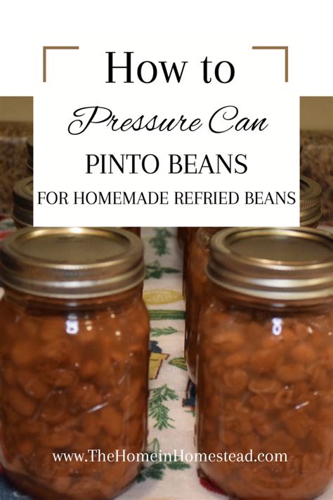 How to Can Pinto Beans in the Presto Digital Pressure Canner | Canning ...