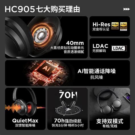 【手慢无】1more 万魔 Hc905 Sonoflow 头戴式蓝牙耳机，到手价319元！1more Sonoflow数码影音音频 中关村在线