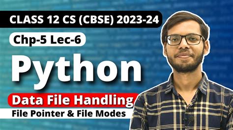 File Handling In Python File Pointer And File Modes Class Python