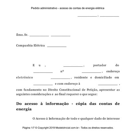 Modelo De Como Fazer Um Requerimento V Rios Modelos