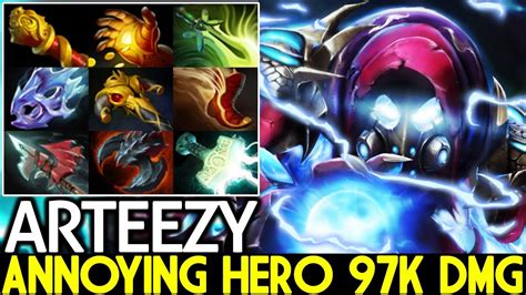 Arteezy Arc Warden Annoying Hero Full Slotted Crazy Gameplay