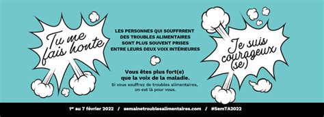 Semaine Nationale De Sensibilisation Aux Troubles Alimentaires Des