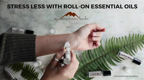 Enjoy Aromatherapy Anywhere With Roll On Essential Oils