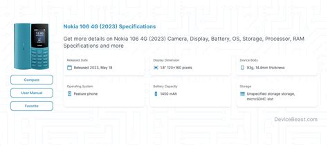 Nokia G Specifications Devicebeast