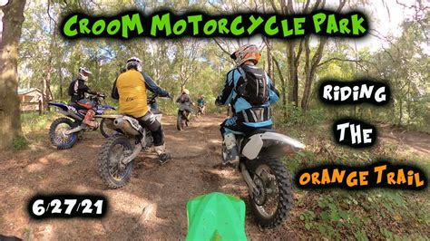 Sunday Ride Orange Trail Croom Motorcycle Park YouTube