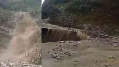 Arunachal Pradesh: Road Linking To China Border Washed Away