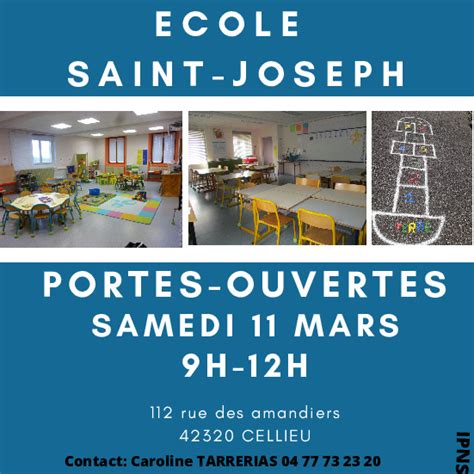 Actualités Ecole Saint Joseph Journée Portes Ouvertes Actualité