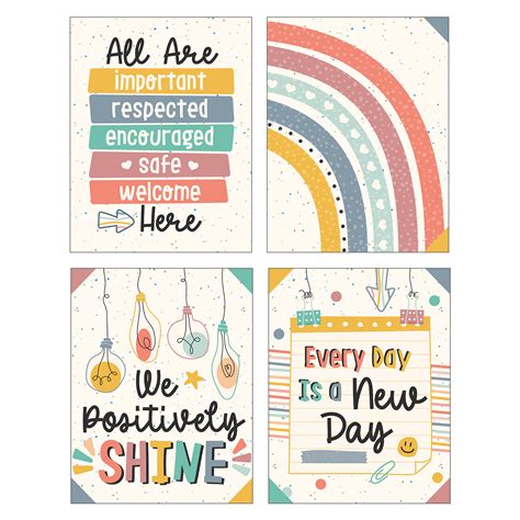 Mini Posters We Belong Poster Set The Teachers Lounge®