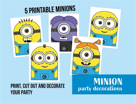 Minion Logo Printable