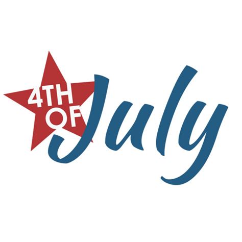 July Word Art