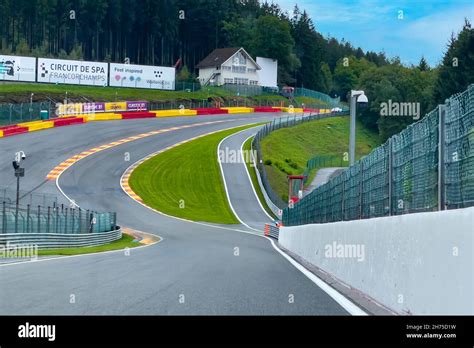 Motorsport Rennstrecke Circuit De Spa Francorchamps Stavelot Malmedy