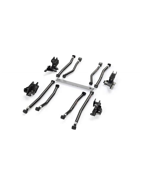 TeraFlex JL 4dr Alpine IR Long Control Arm Bracket Kit 8 Arm 3 6 Lift