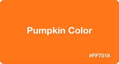 Pumpkin Color Best Practices Color Codes Palettes And More