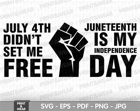 Juneteenth Svg Bundle Celebrate Freedom Black History Svg Etsy