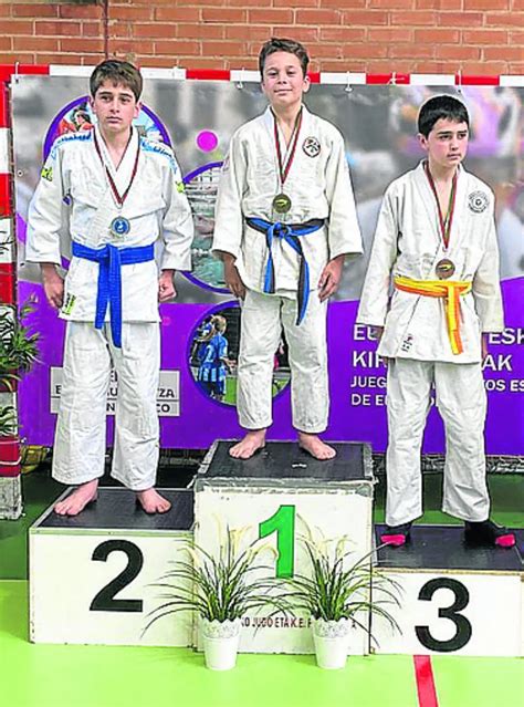 Emaitza Onak Joan Zen Asteburuan Jokatu Ziren Euskadiko Judo Lehiaketan