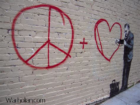 Banksy Peaceful Hearts Doctor Chinatown San Francisco Flickr