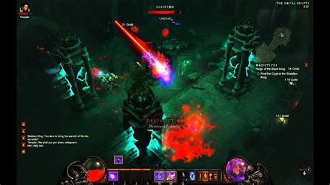 Diablo III Nightmare Act I Pillar Event Wizard WTFBBQ Archon Is So