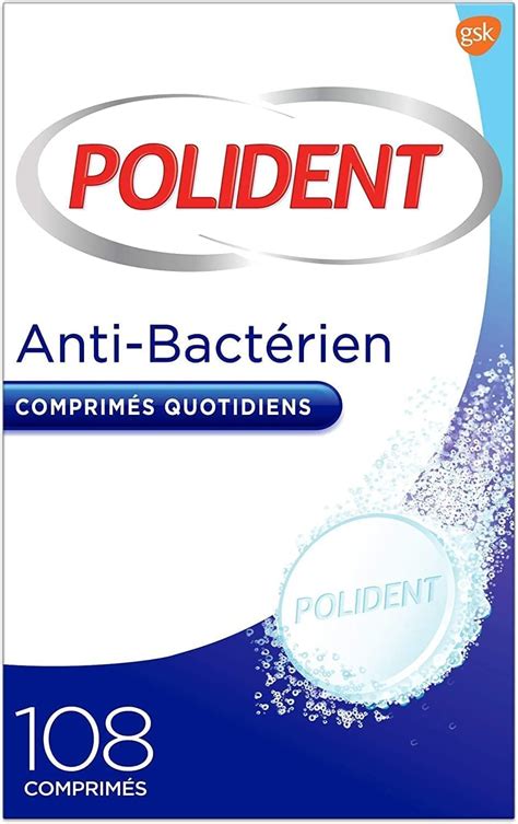 Polident Nettoyant Pour Proth Ses Dentaires Partielles Ou Compl Tes