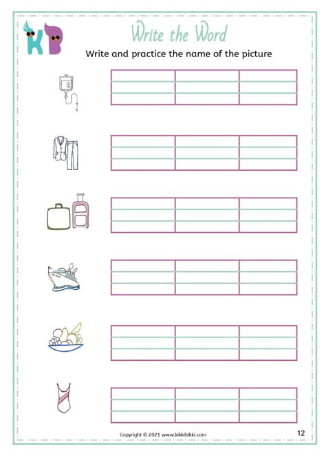 Ui Words Kindergarten Worksheet Free Phonics Printable